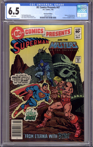 DC Comics Presents Vol 1 47 CGC 6.5 (FN+) (1982) Newsstand