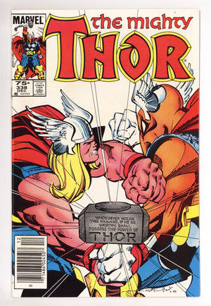 Thor Vol 1 338 VF (8.0) (1983) Canadian Price Variant