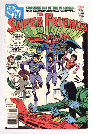 Super Friends Vol 1 7 VF- (7.5) (1977)