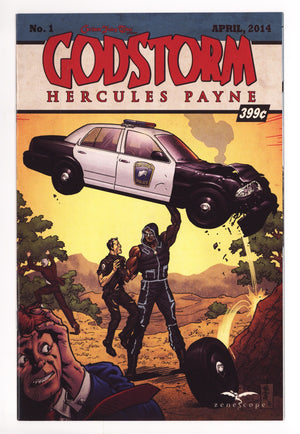 Grimm Fairy Tales Presents Godstorm: Hercules Payne 1 Mid Grade (2014) Johnson Homage Variant