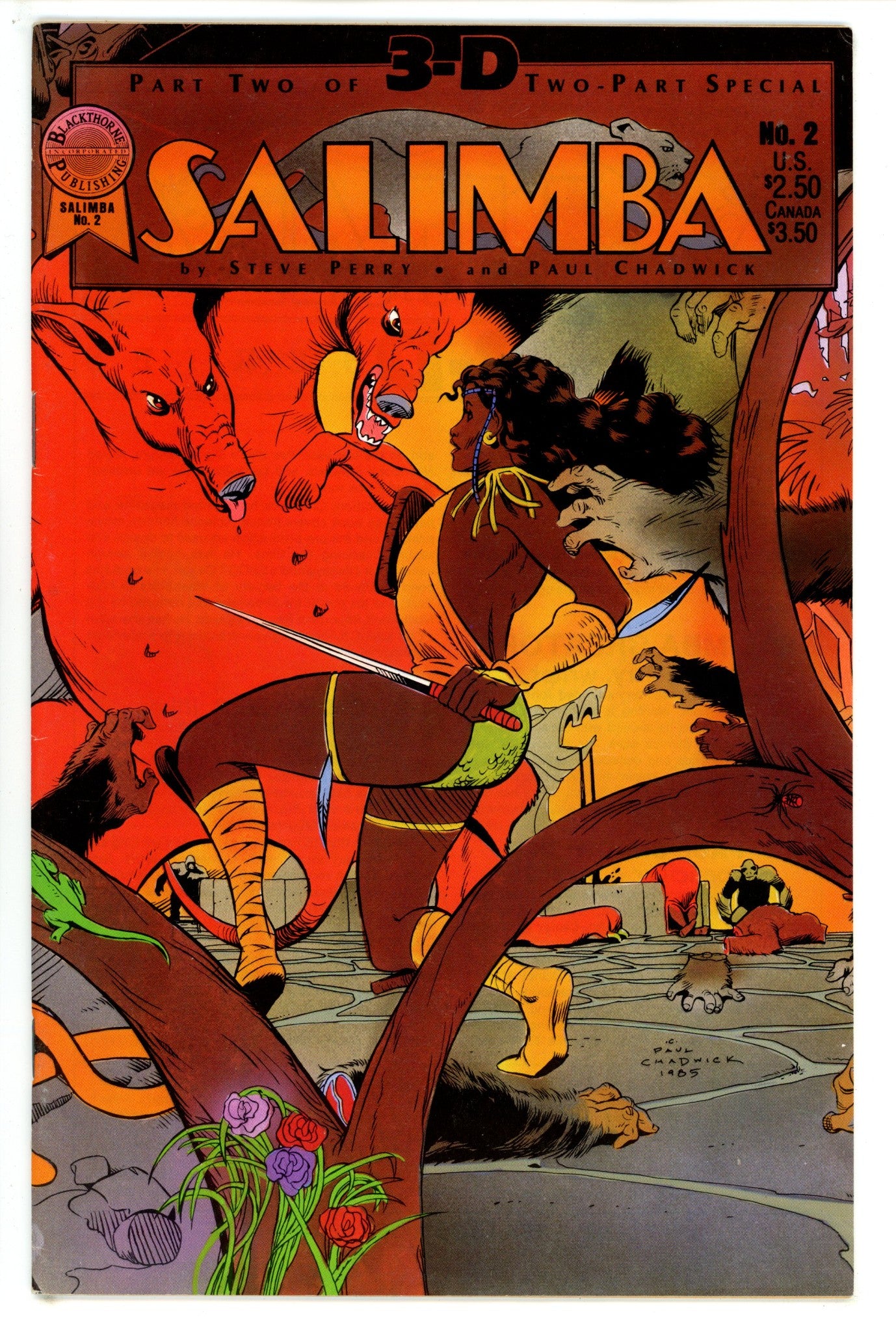 Blackthorne 3-D Series - Salima #2 9 (1986)