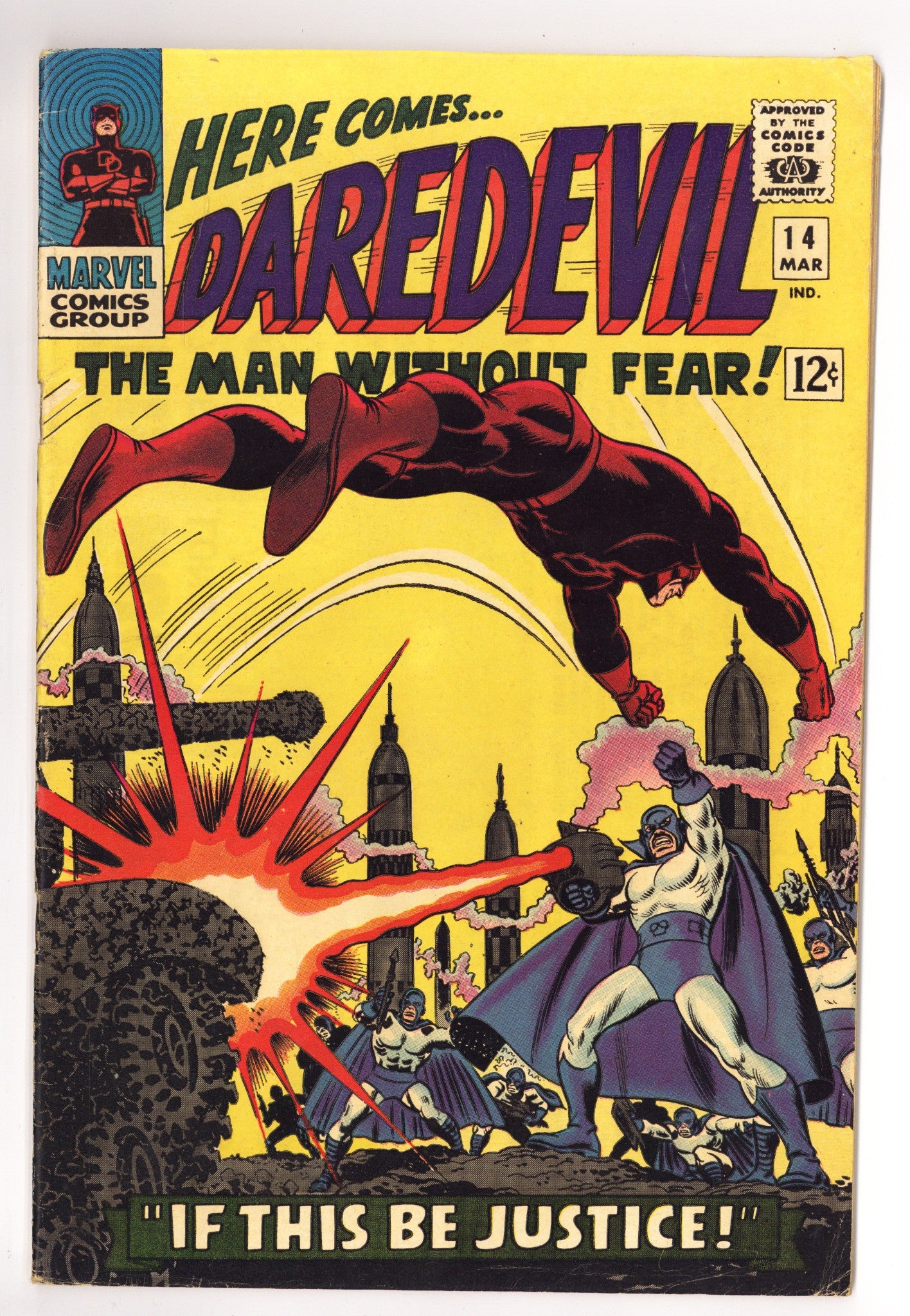 Daredevil Vol 1 14 FN- (5.5) (1966) 