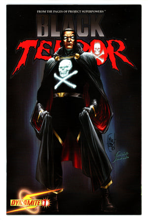 Black Terror Vol 1 1 High Grade (2008) Lily Incentive Variant