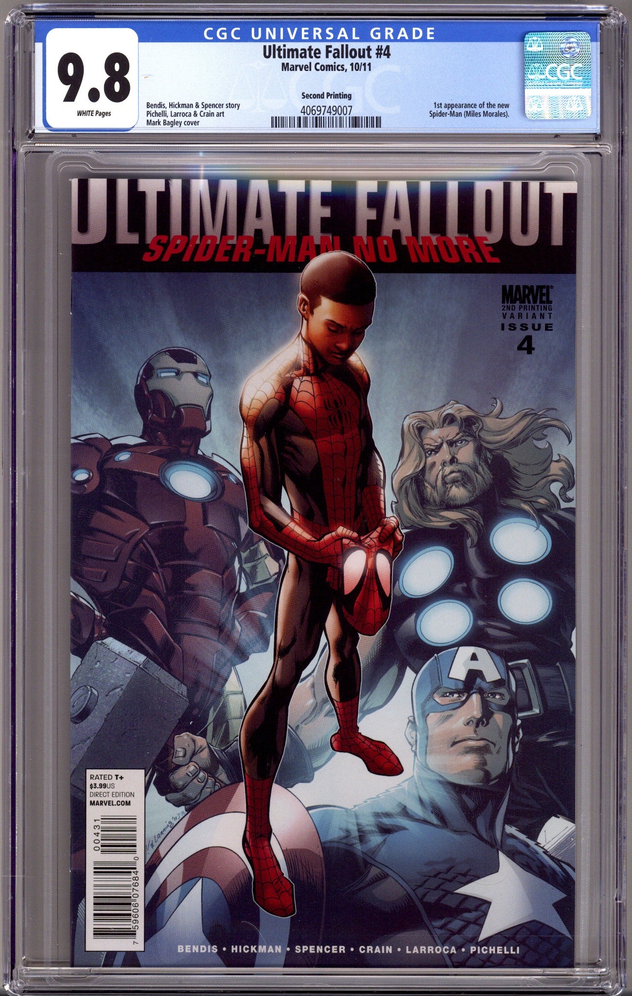 Ultimate Fallout 4 CGC 9.8 (NM/M) (2011) 2nd Print 