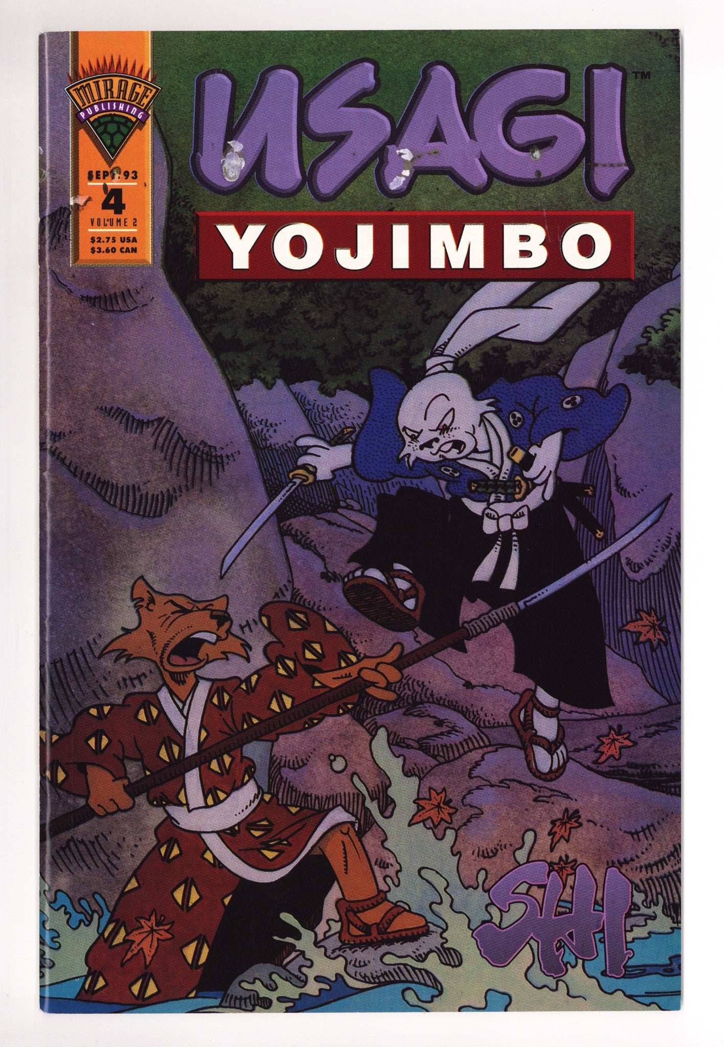 Usagi Yojimbo Vol 2 4 Low Grade (1993) 