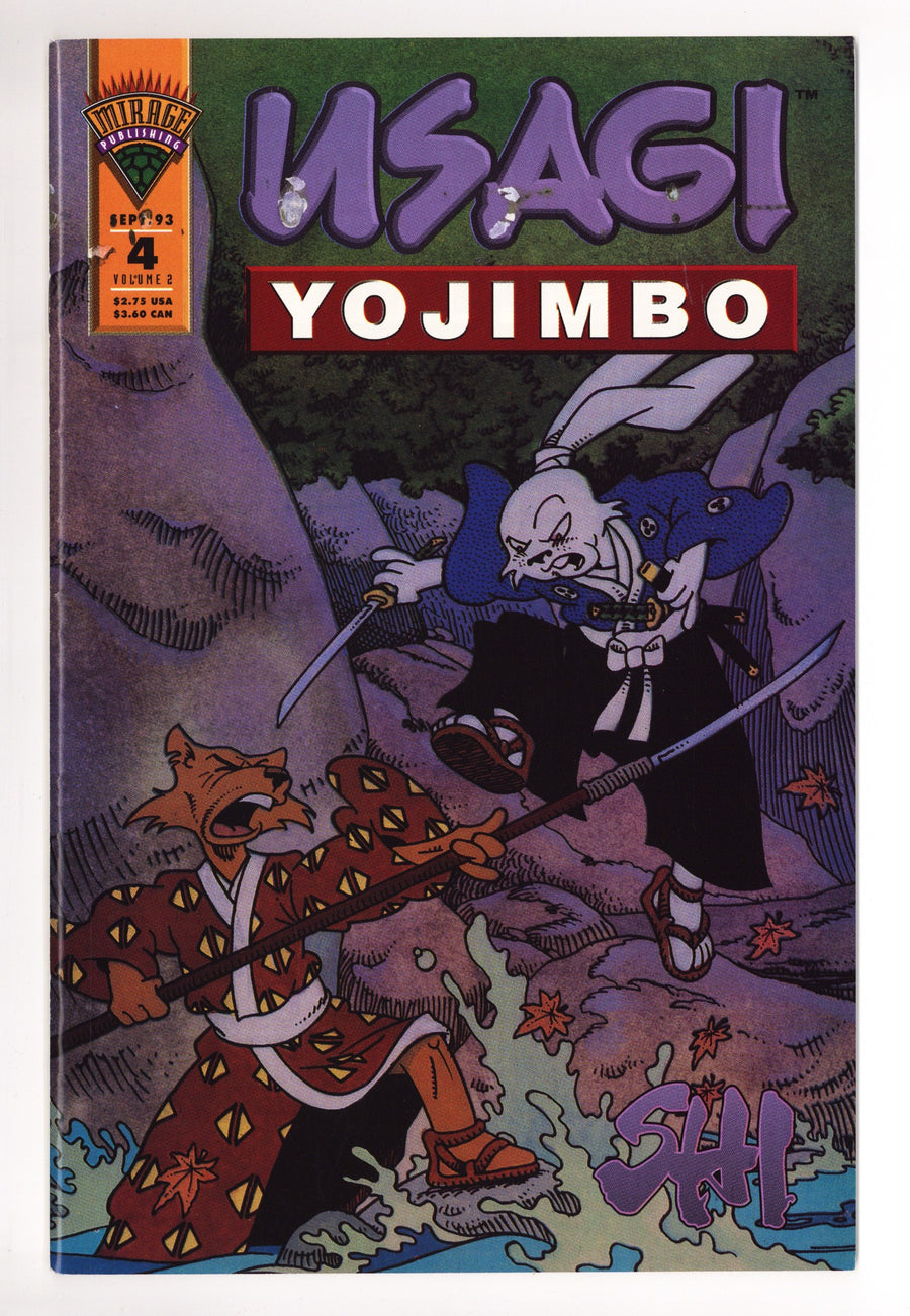 Usagi Yojimbo Vol 2 4 Low Grade (1993) 