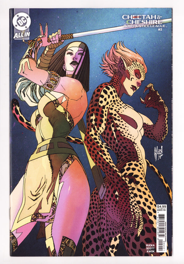 Cheetah And Cheshire Rob The Justice League 2 March Variant (2025)