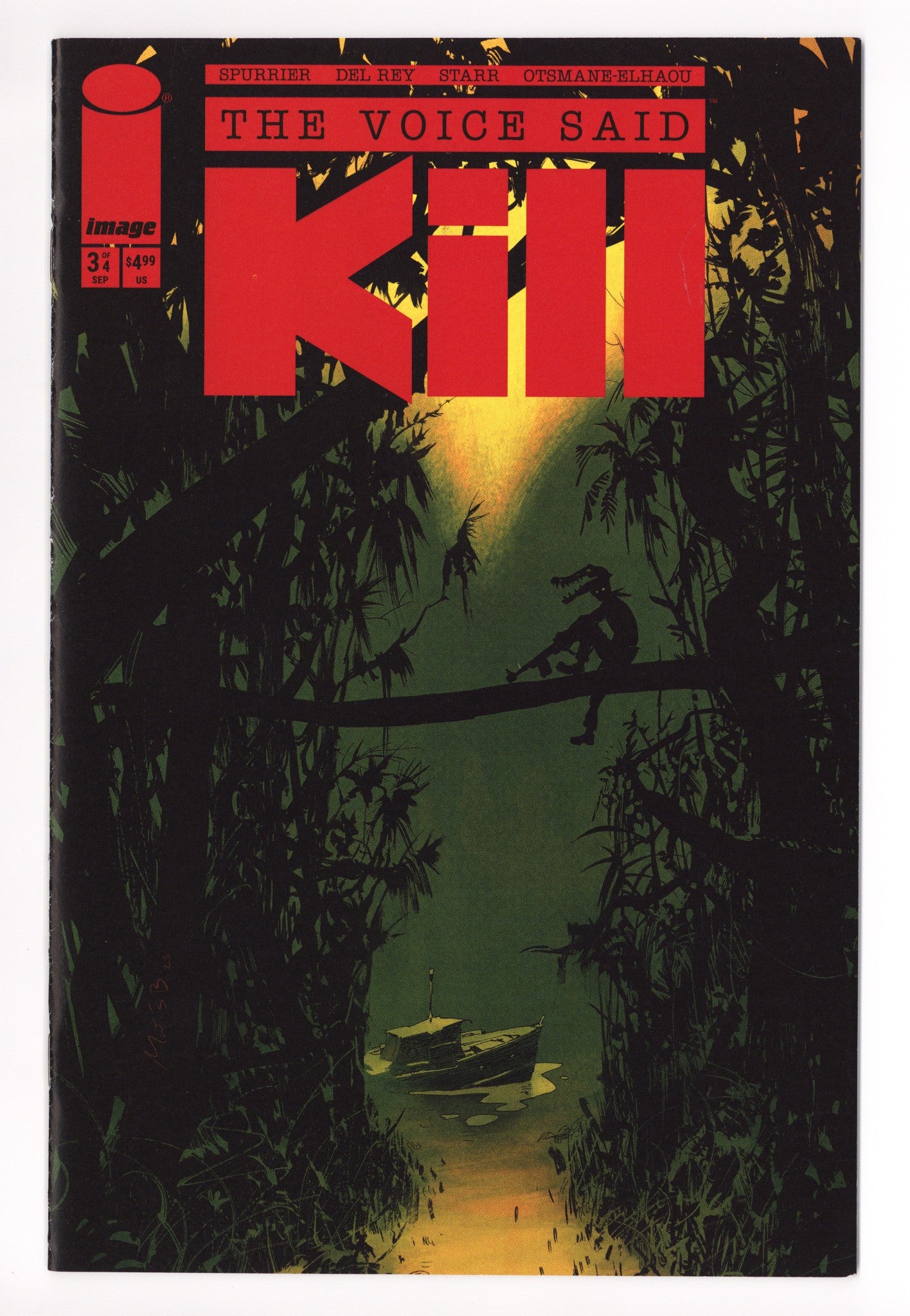 The Voices Said Kill 3 VF/NM (9.0) (2025) Bergara Incentive Variant 