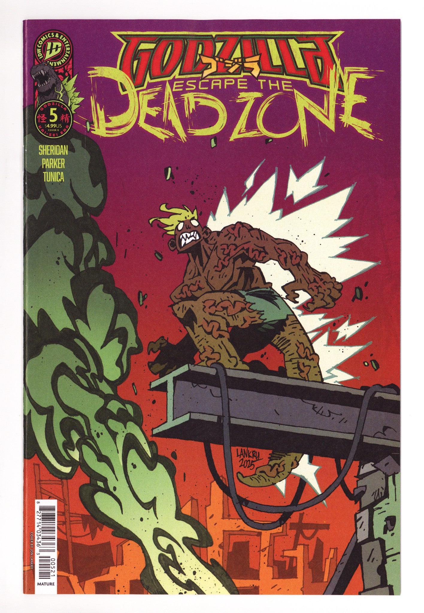 Godzilla: Escape The Deadzone [Kai-Sei Era] 5 Lankry Variant (2025)