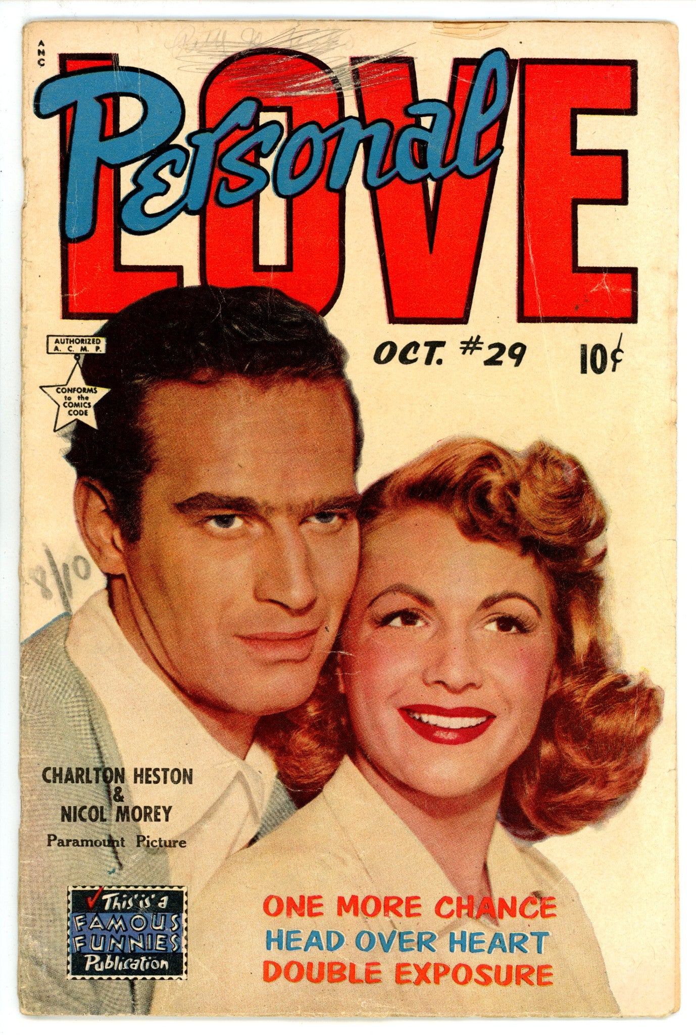 Personal Love 29 GD/VG (3.0) (1954) 