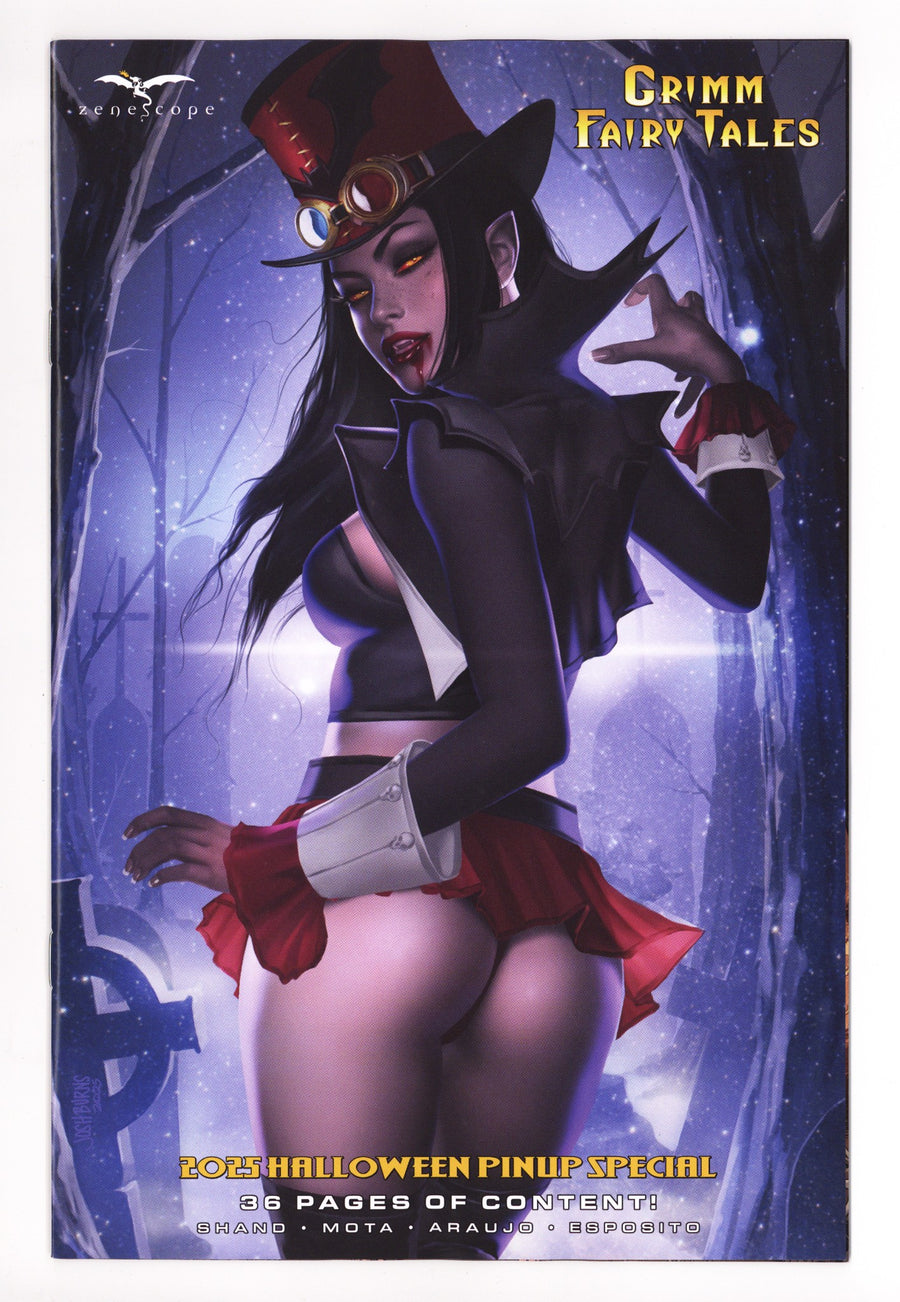 Grimm Fairy Tales 2025 Halloween Pinup Special 1 Burns Variant (2025)
