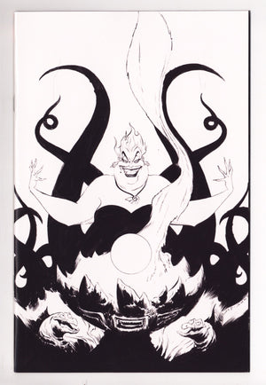 Disney Villains Ursula 1 Lee B&W Virgin Incentive (2025)