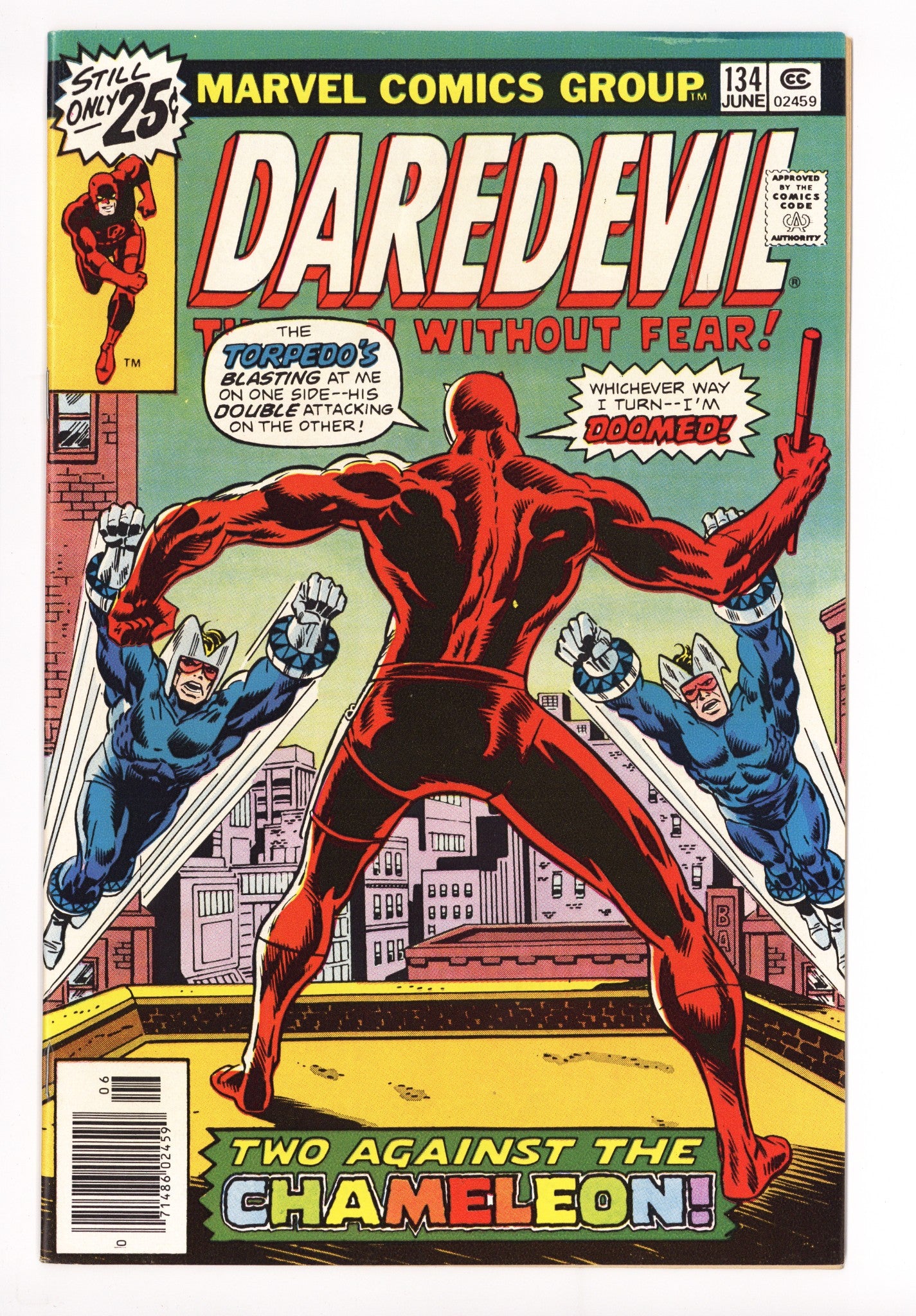 Daredevil Vol 1 134 FN+ (6.5) (1976) 