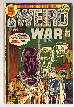 Weird War Tales Vol 1 5 GD/VG (3.0) (1972)