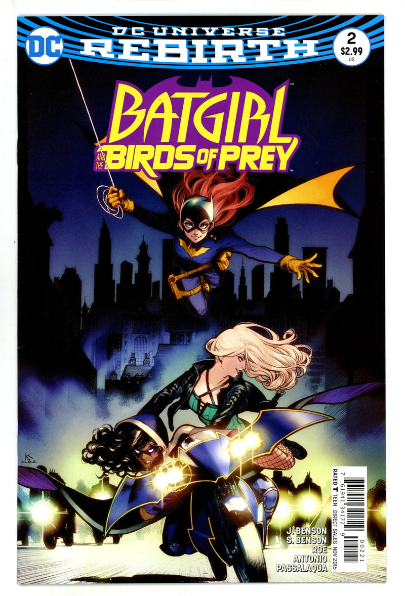 Batgirl & the Birds of Prey 2 High Grade (2016) Shirahama Variant 