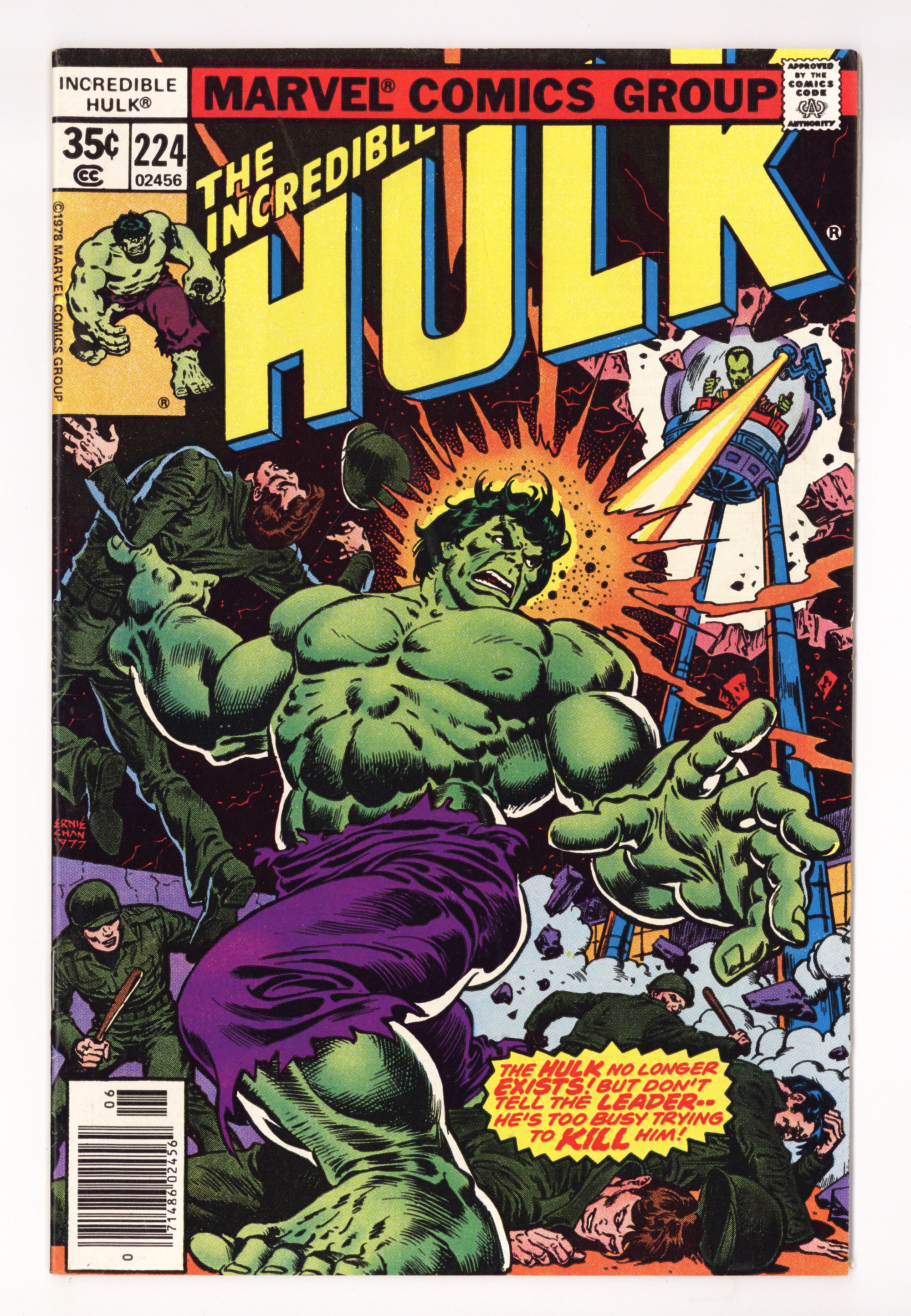 The Incredible Hulk Vol 1 224 Mid Grade (1978) 