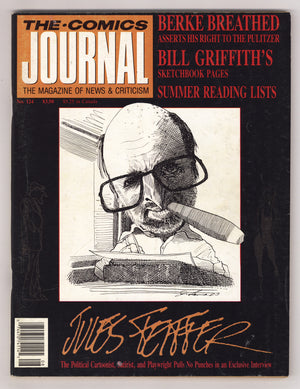 The Comics Journal 124 Low Grade (1988)