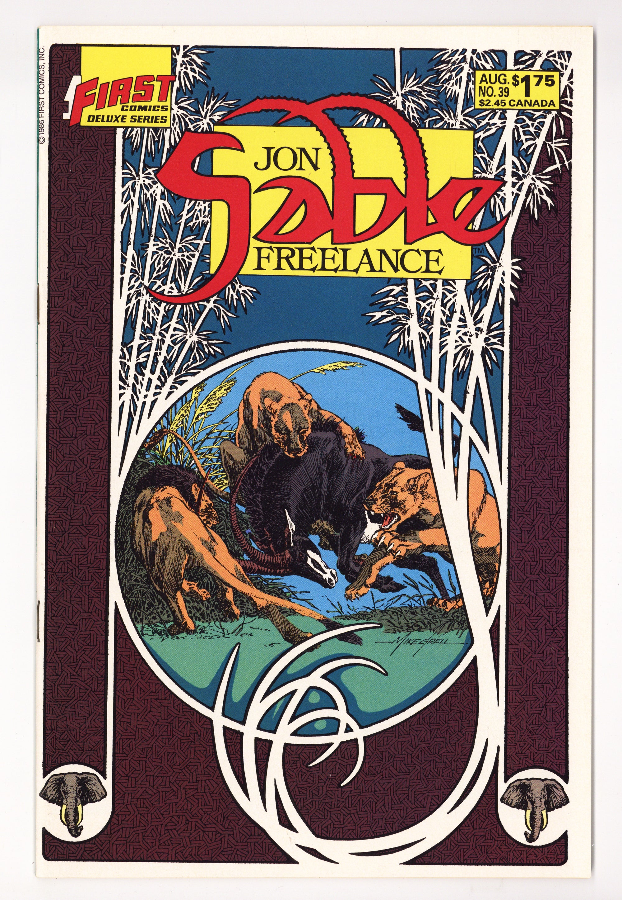 Jon Sable, Freelance 39 High Grade (1986) 
