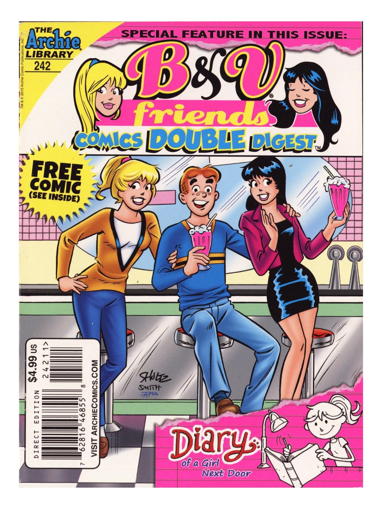 B&V Friends Double Digest Magazine 242 High Grade (2015) 