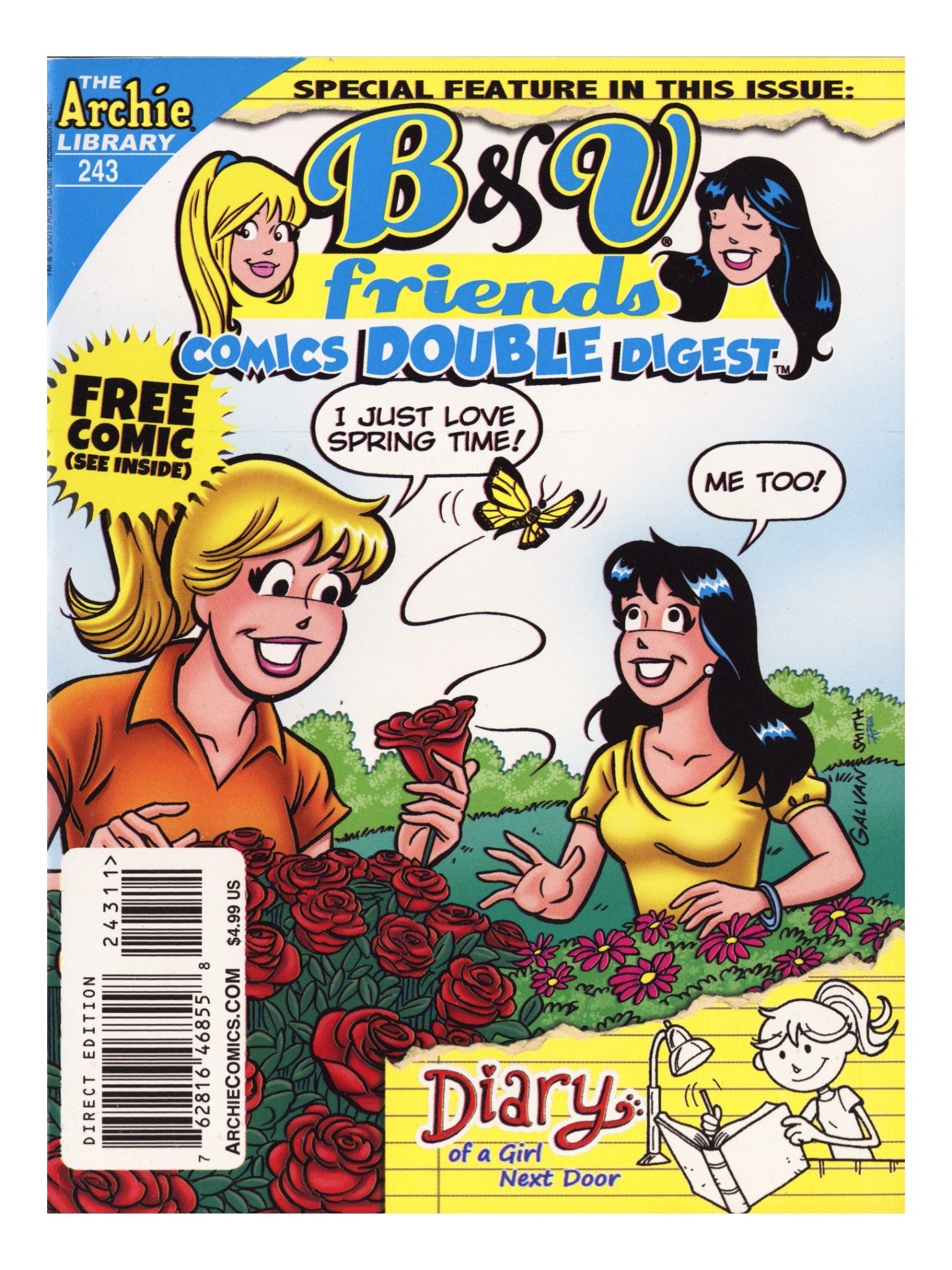 B&V Friends Double Digest Magazine 243 High Grade (2015) 