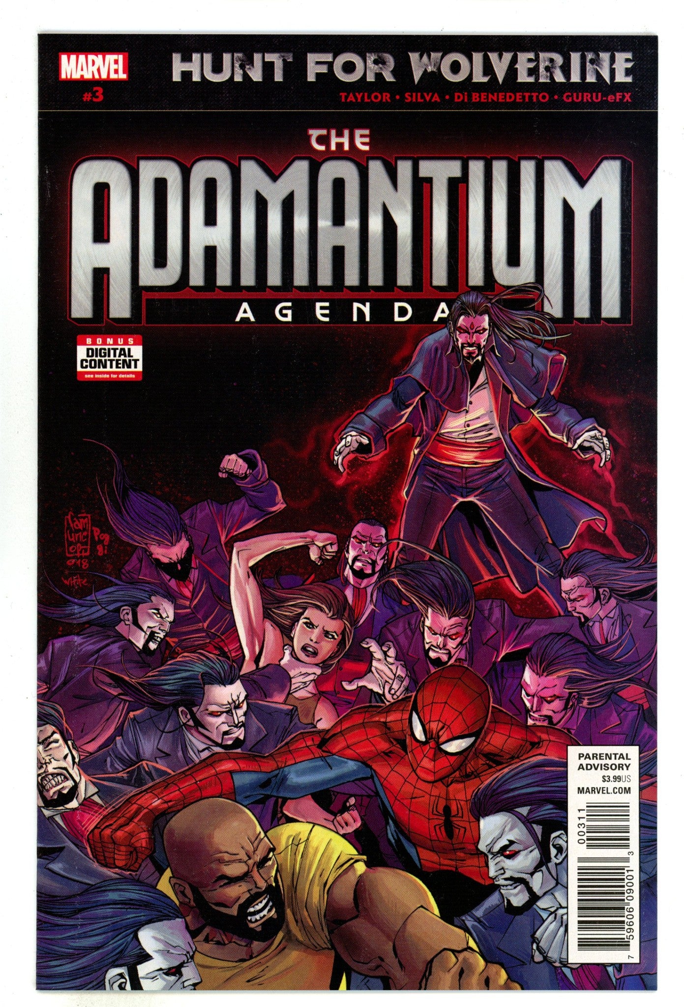 Hunt for Wolverine: Adamantium Agenda 3 High Grade (2018) 