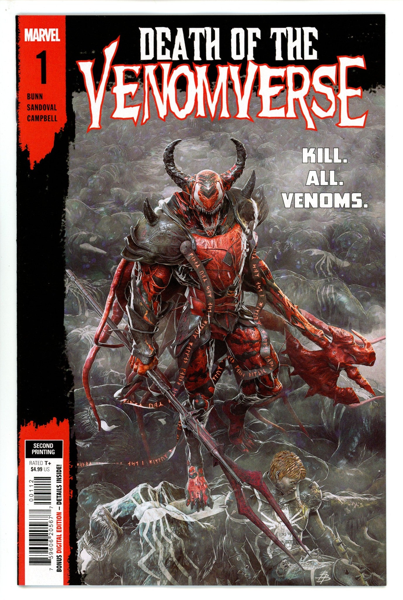 Death Of Venomverse 1 2Nd Print (2023)