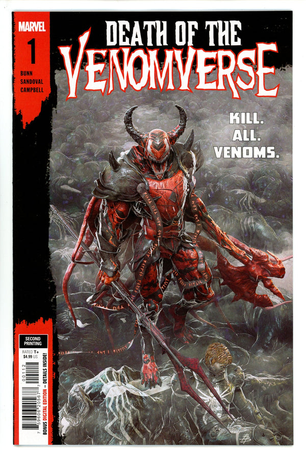 Death Of Venomverse 1 2Nd Print (2023)