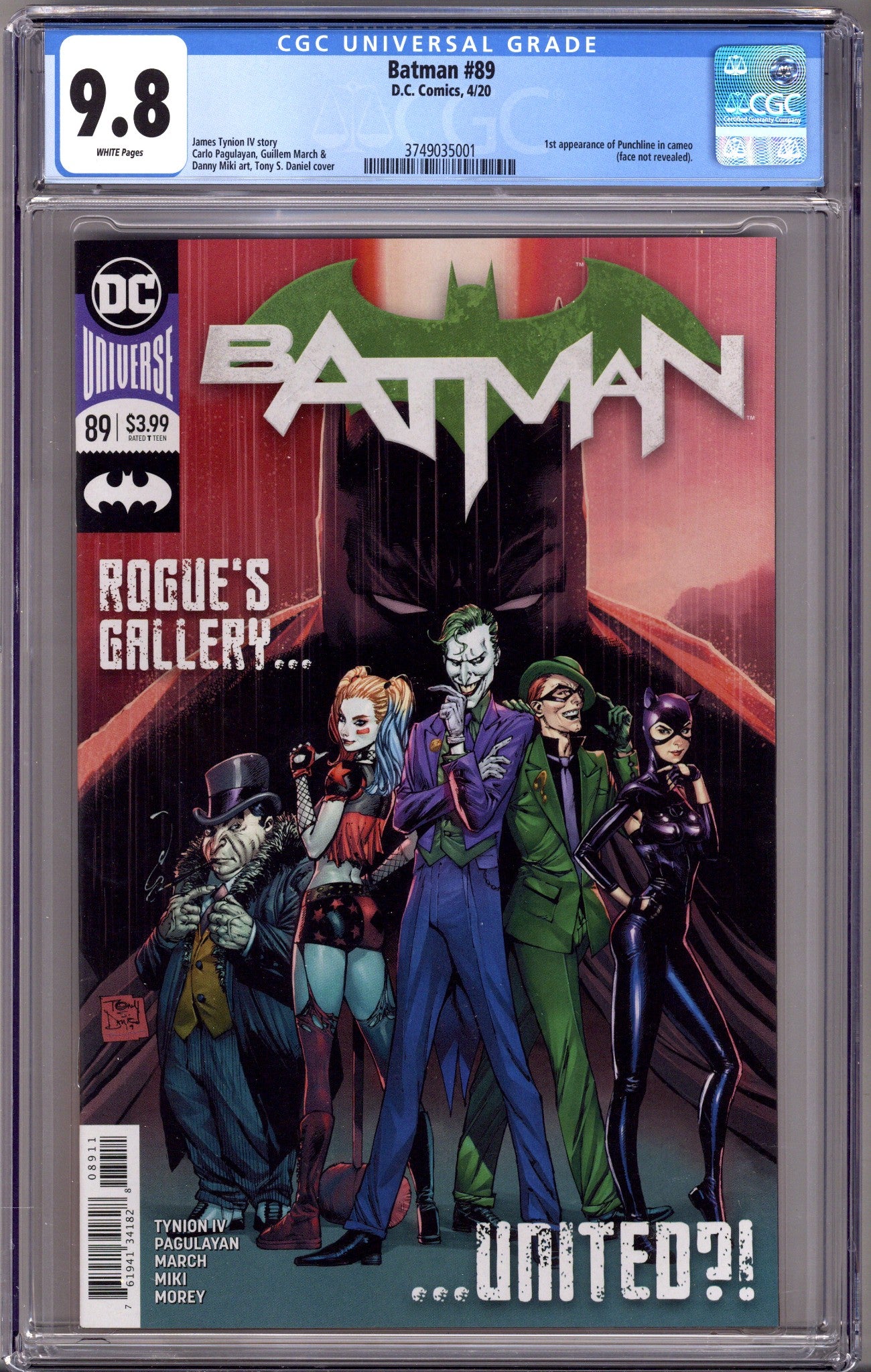 Batman Vol 3 89 CGC 9.8 (NM/M) (2020) 