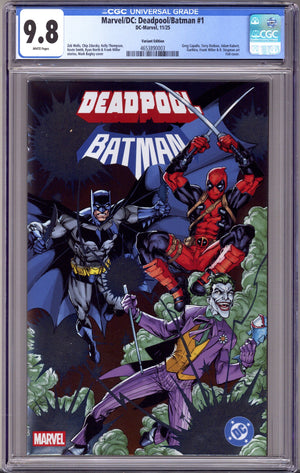 Deadpool / Batman 1 CGC 9.8 (NM/M) (2025) Bagley Foil Variant
