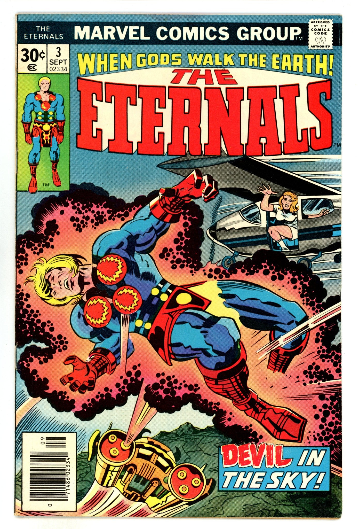 The Eternals Vol 1 3 FN (6.0) (1976) 