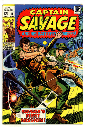 Capt. Savage and His Leatherneck Raiders 14 VG (4.0) (1969)