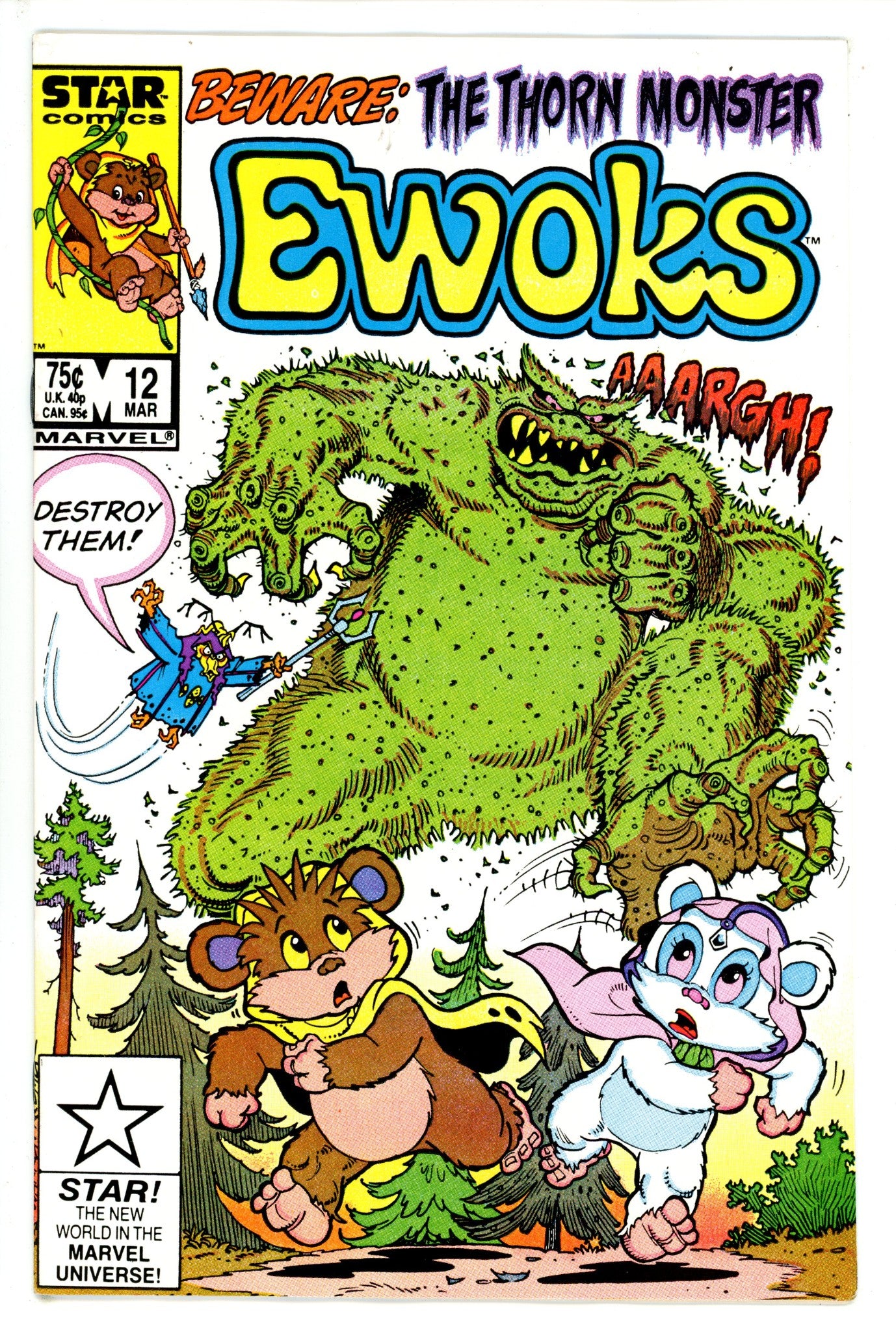 The Ewoks 12 VF+ (1987)