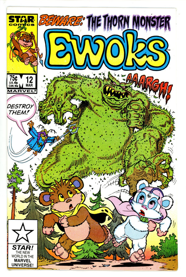 The Ewoks 12 VF+ (1987)