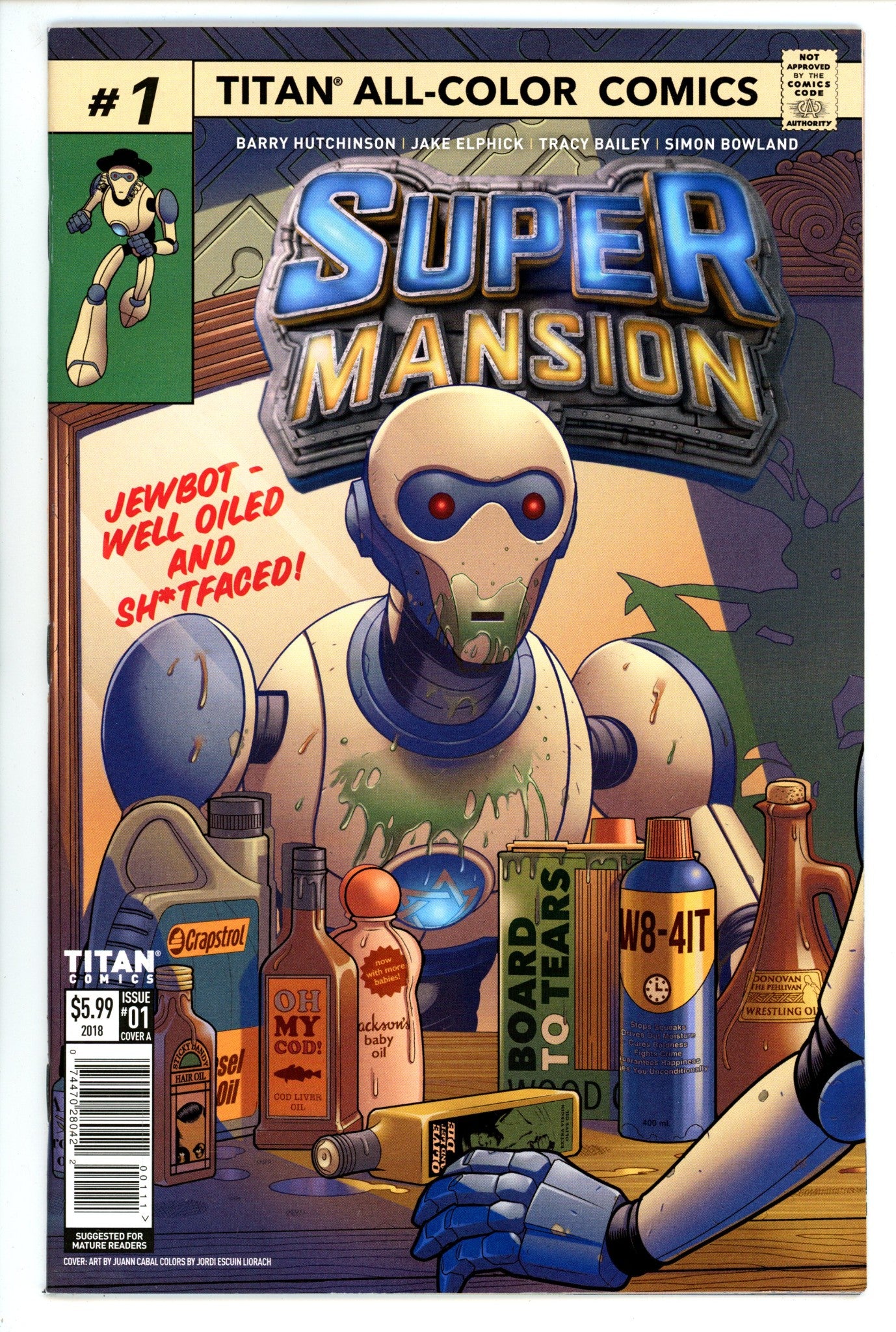 Supermansion 1 High Grade (2018) Photo Variant 