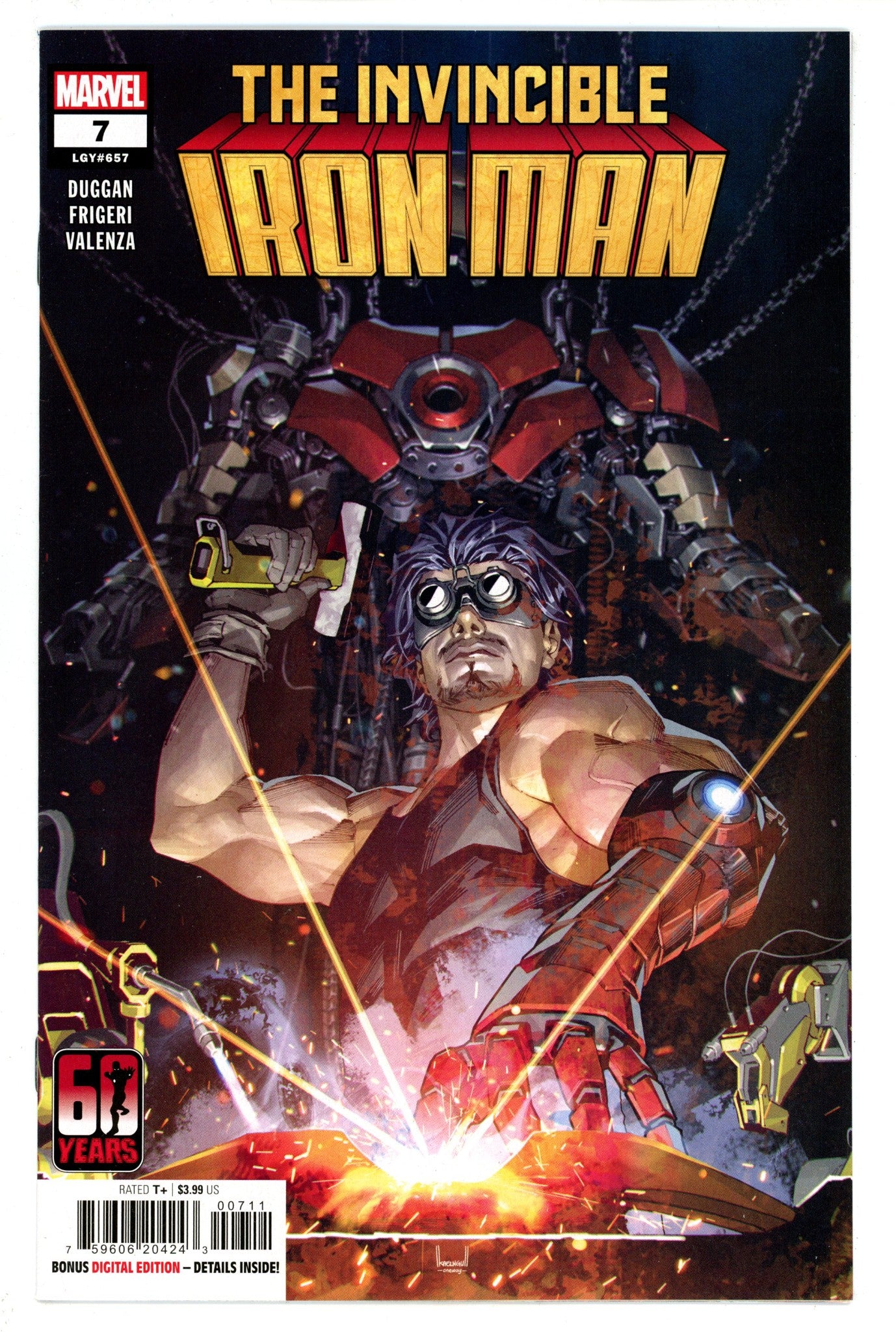 Invincible Iron Man Vol 4 7 (657) High Grade (2023) 