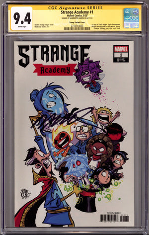 Strange Academy Vol 1 1 CGC 9.4 (NM) (2020) Young Variant Signed x1 Cover Humberto Ramos