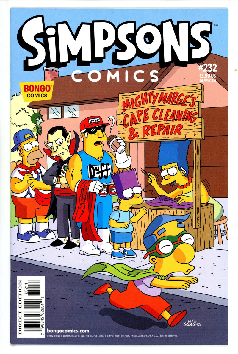 Simpsons Comics 232 NM (9.4) (2016)