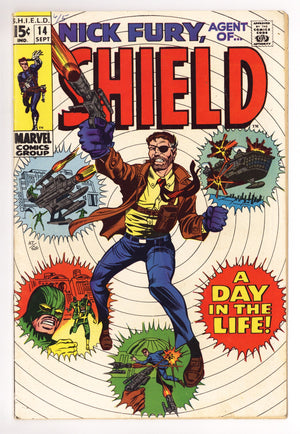 Nick Fury, Agent of SHIELD Vol 1 14 VG (4.0) (1969)