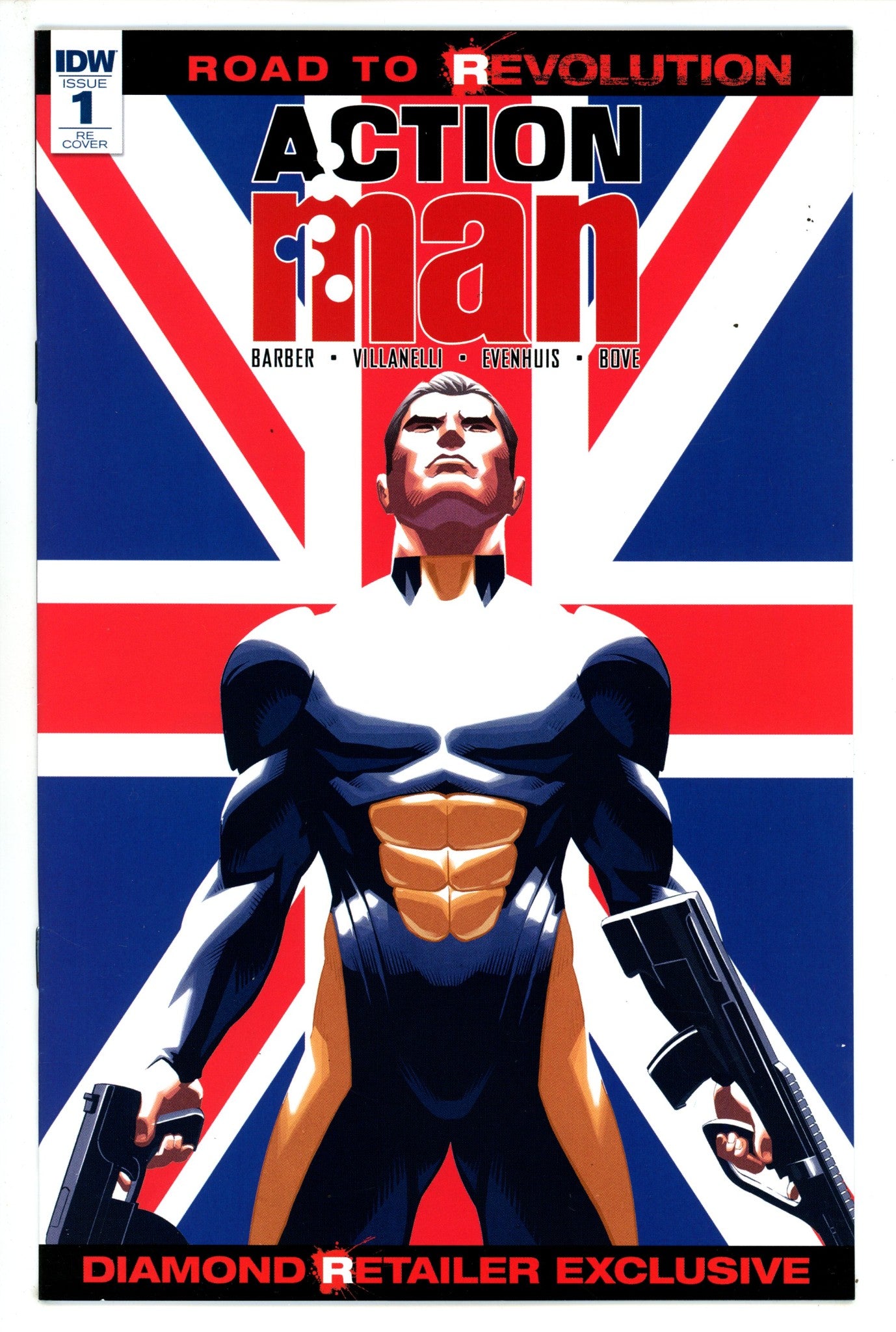 Action Man 1 High Grade (2016) Evenhius Exclusive Variant 