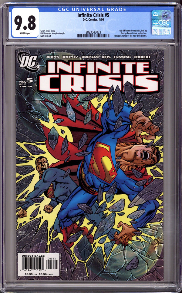 Infinite Crisis 5 CGC 9.8 (NM/M) (2006)