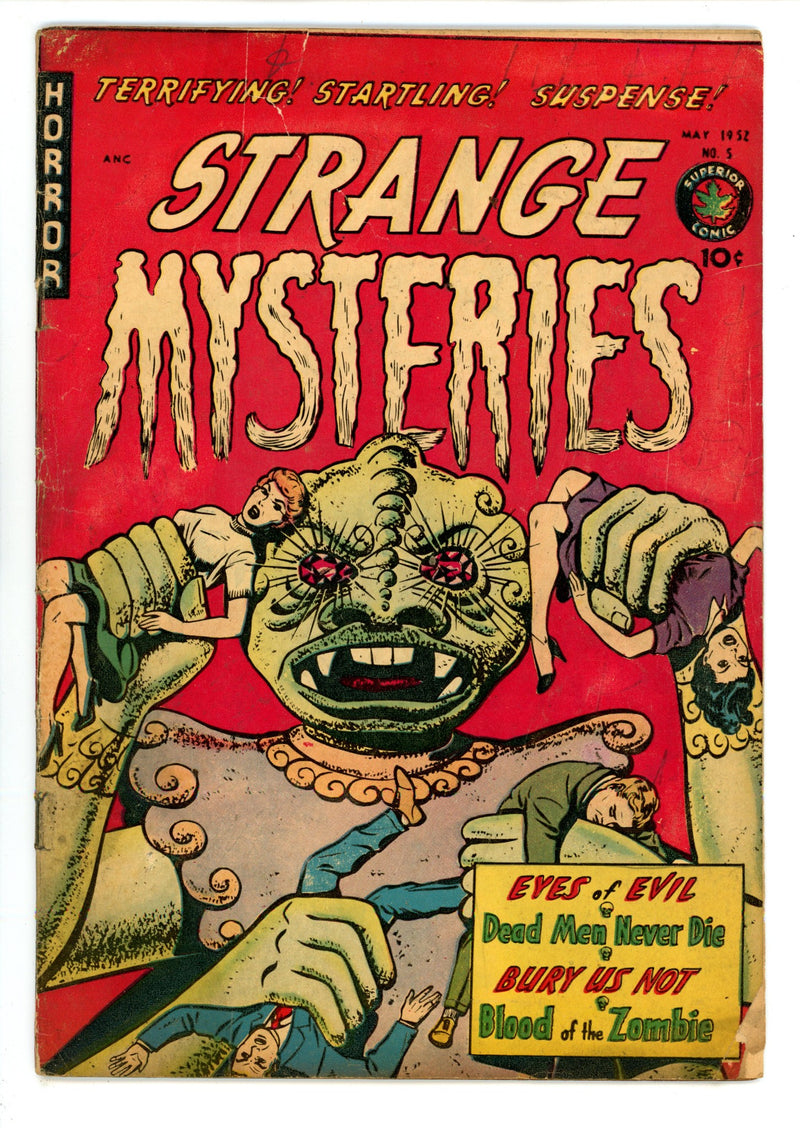 Strange Mysteries 5 GD/VG (3.0) (1952) Canadian Edition 