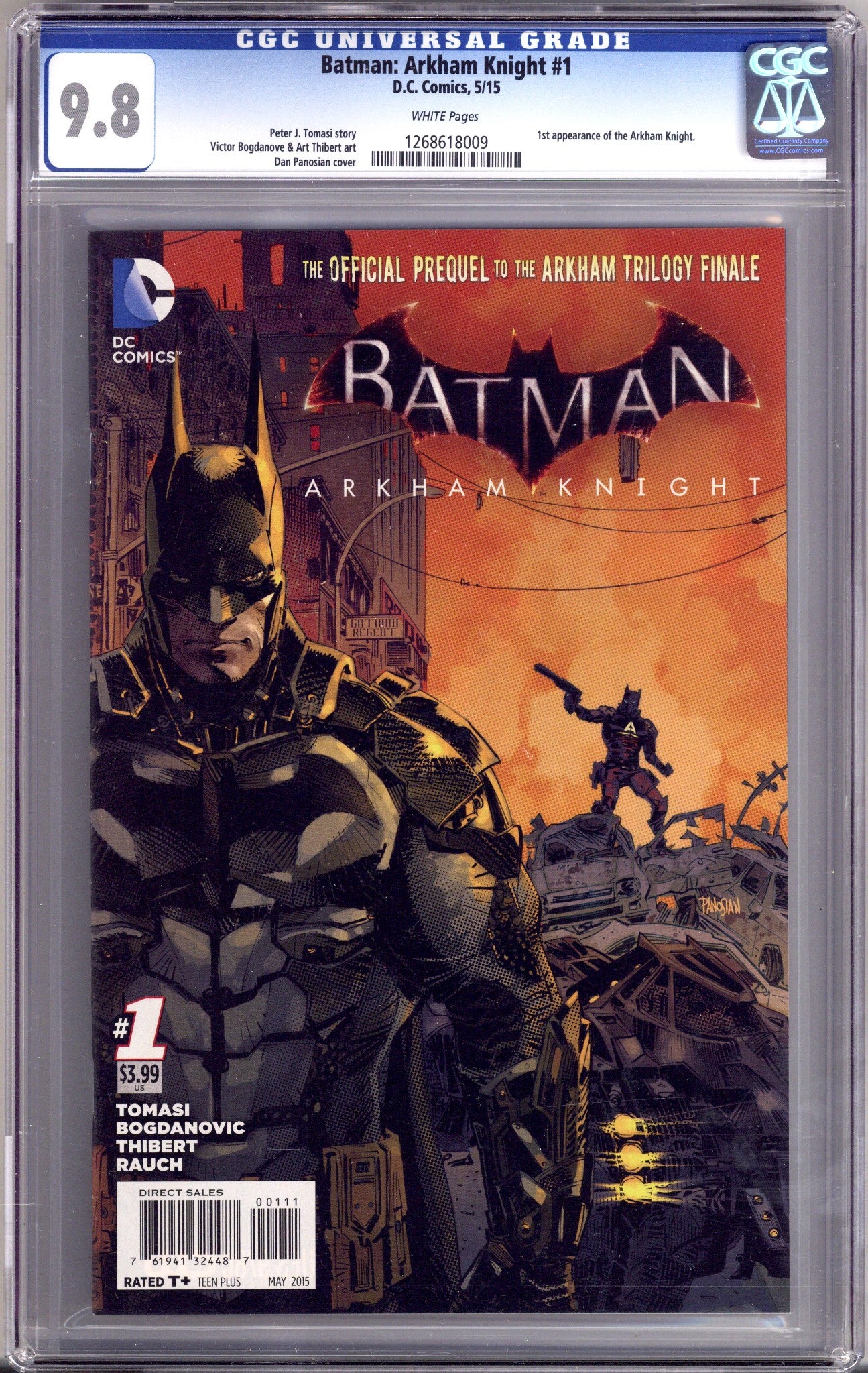 Batman: Arkham Knight 1 CGC 9.8 (NM/M) (2015) 