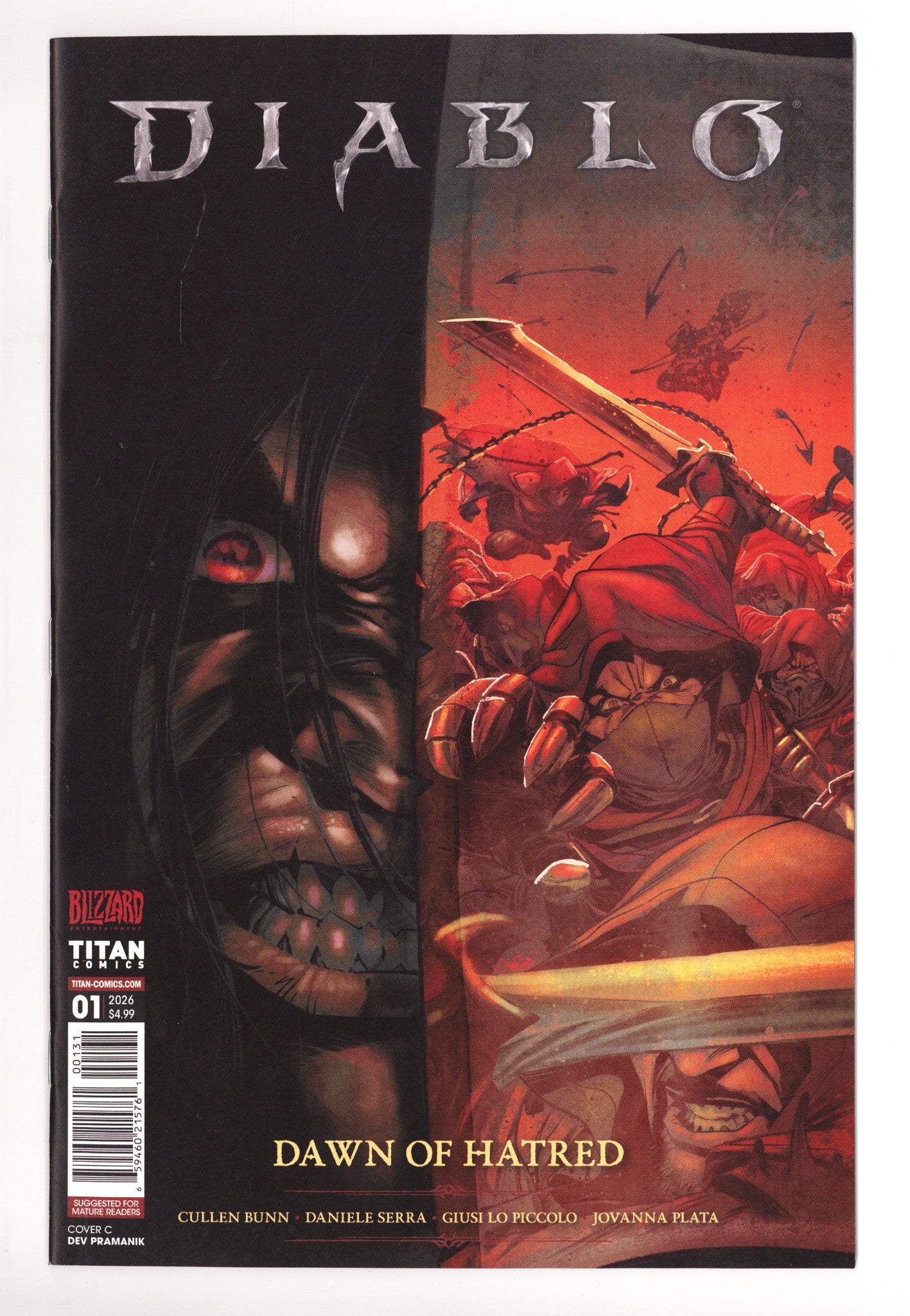 Diablo Dawn Of Hatred  1 Pramanik  Variant   (2026)