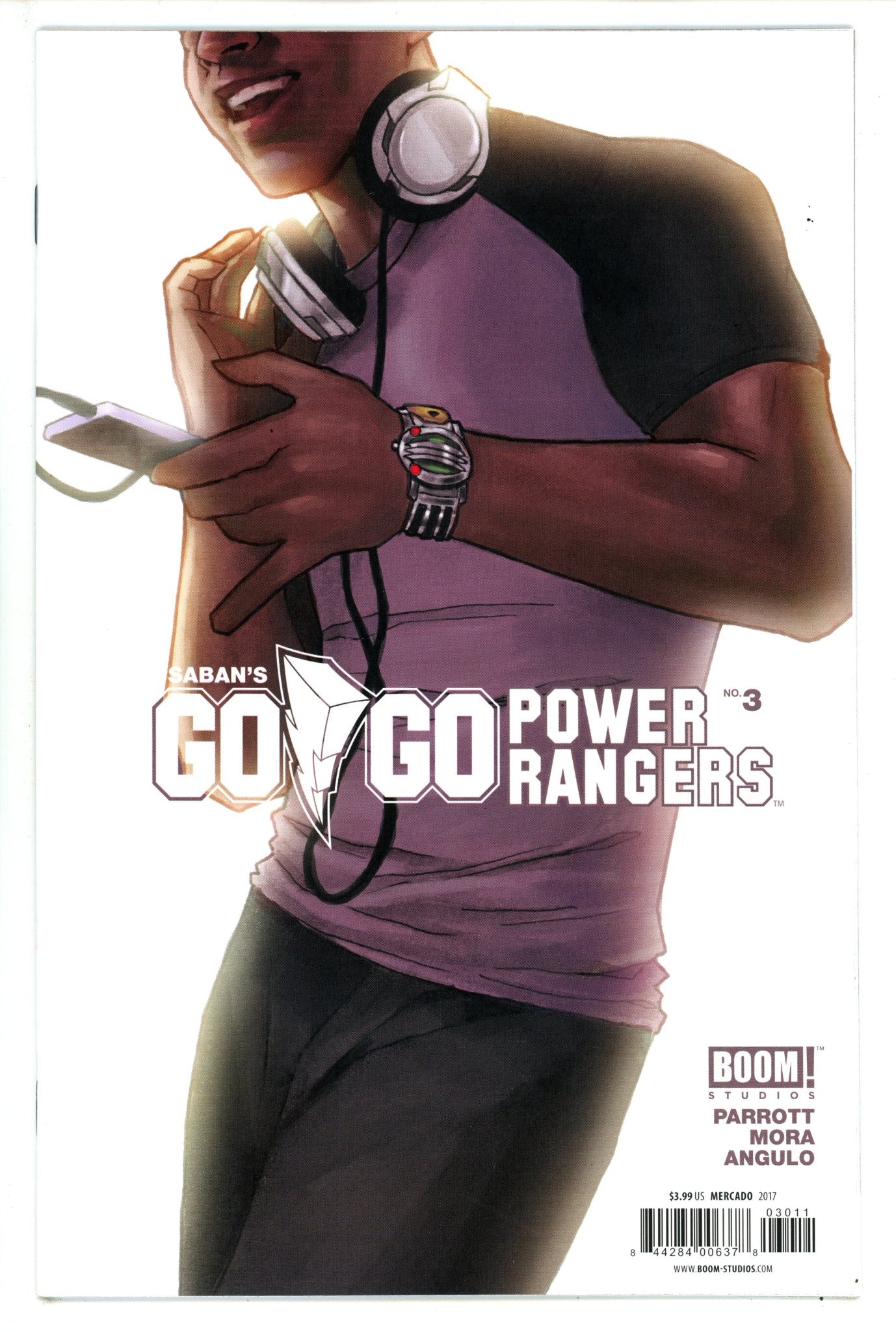 Saban's Go Go Power Rangers 3 NM- (9.2) (2017) Mercado Incentive Variant 