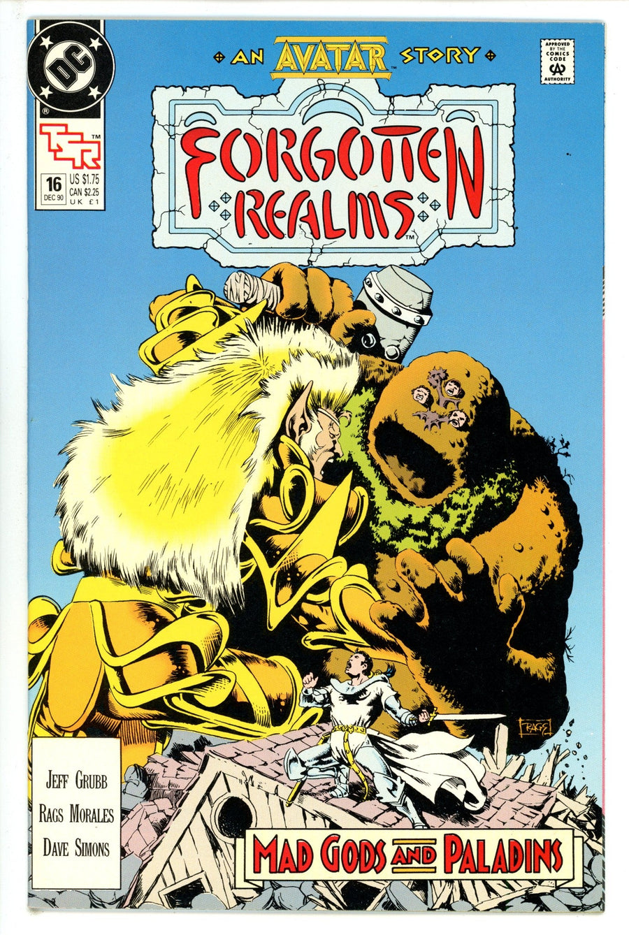 Forgotten Realms Comic Book   16  High Grade   (1990)