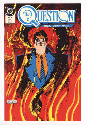 The Question Vol 1 4 Mid Grade (1987)