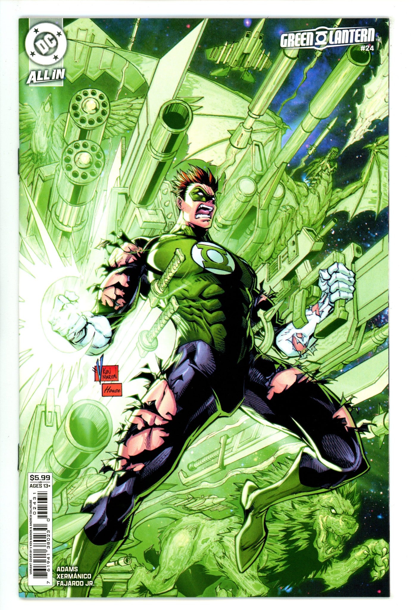 Green Lantern Vol 8 24 Marion Variant (2025)