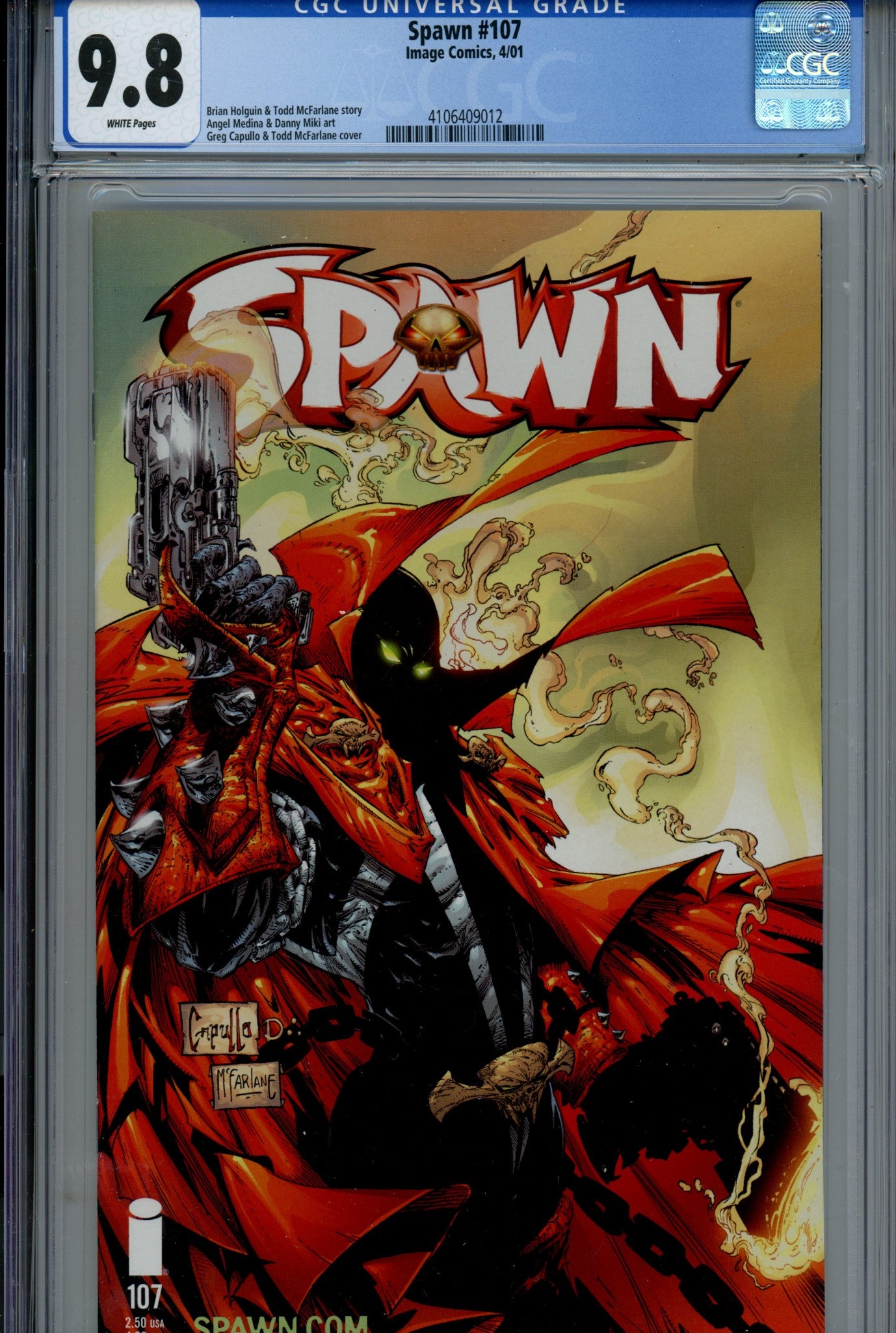 Spawn 107 CGC 9.8 (NM/M) (2001) 