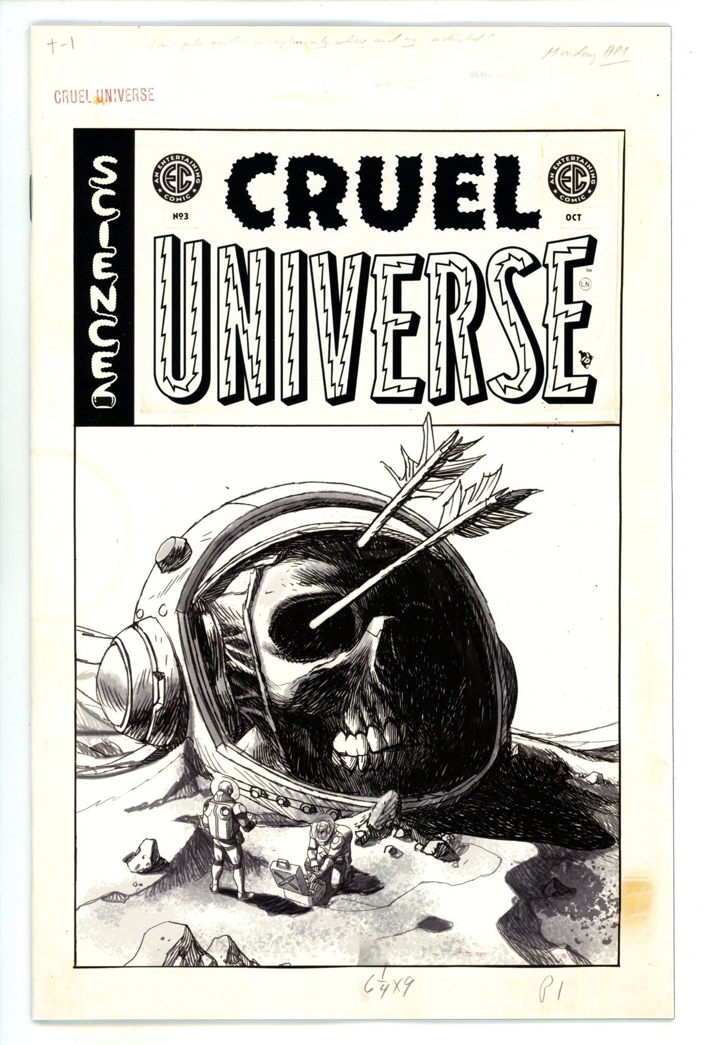 EC Cruel Universe 3 Johnson B&W Incentive Variant NM (2024)