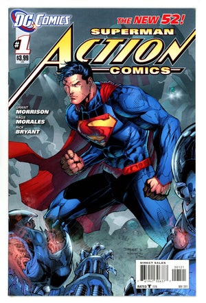 Action Comics Vol 2 1 VF+ (8.5) (2011) Lee Variant